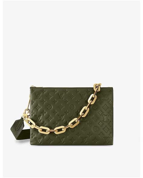 louis vuitton small bag green|louis vuitton coussin bag green.